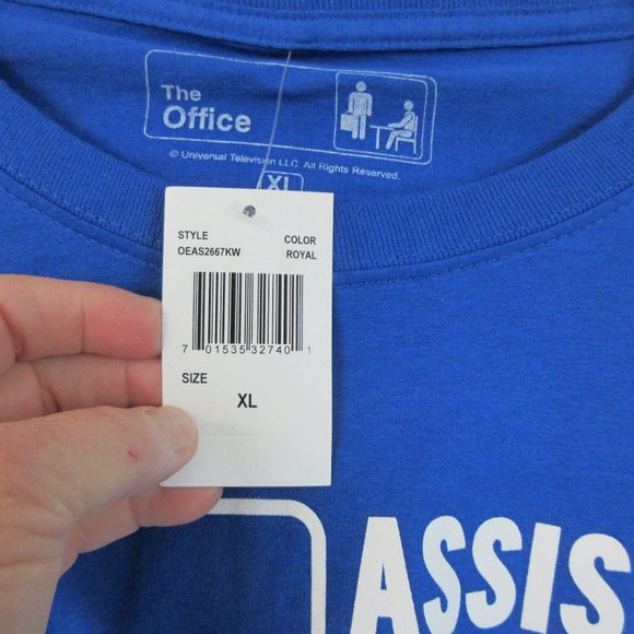 New T Shirt - The Office - Assistant to The Regional Manager Size XL with tags - Picture 5 of 5